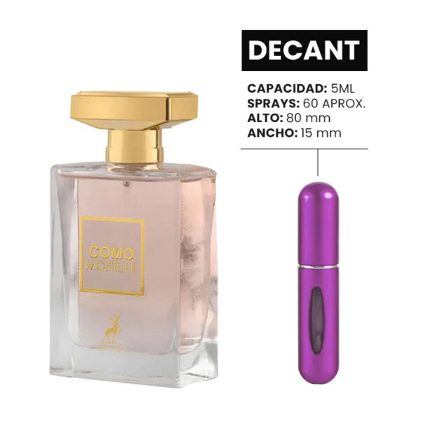 Decant Como Moiselle EDP (5 ml = 60 sprays)