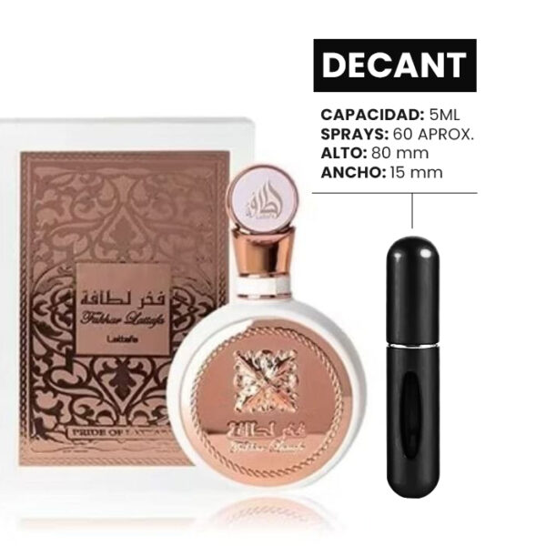 Decant Fakhar Rose EDP (5 ml = 60 sprays)